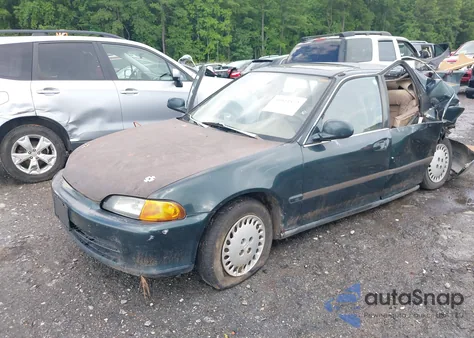 1995 Honda Civic Ex from USA, damaged, VIN JHMEH9692SS011614